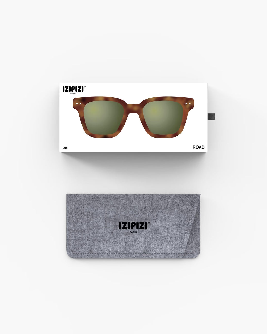 Izipizi - Unisex Sonnenbrille "Sun Road" Havane