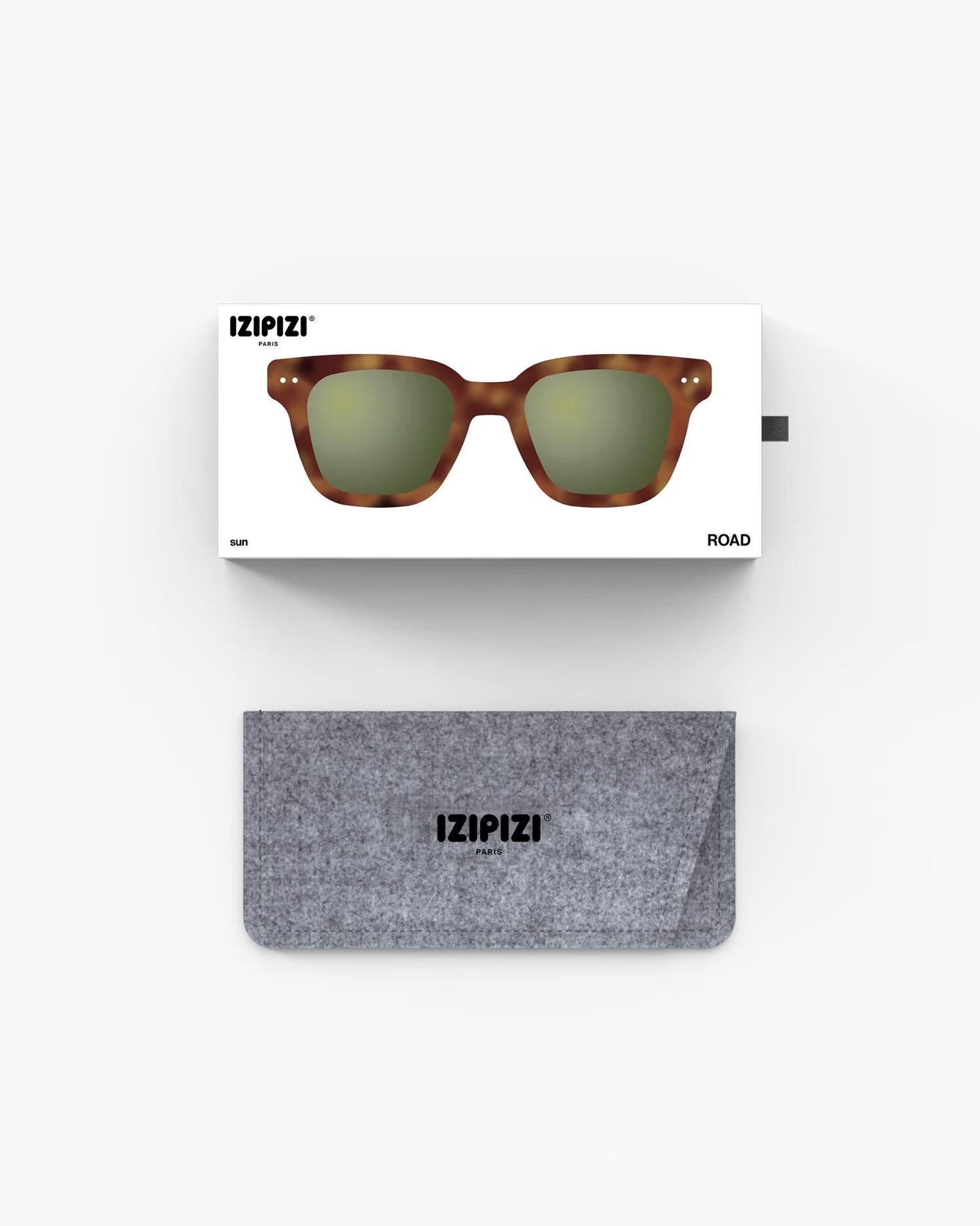 Izipizi - Unisex Sonnenbrille "Sun Road" Havane