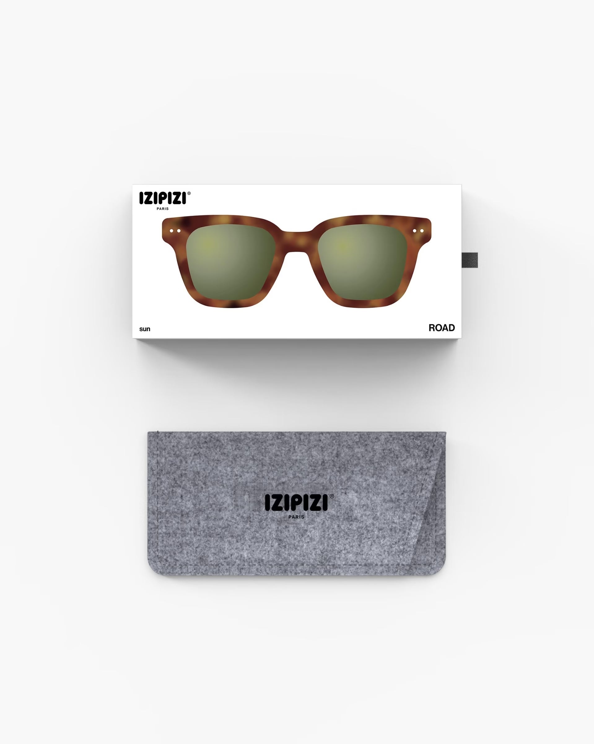 Izipizi - Unisex Sonnenbrille "Sun Road" Havane