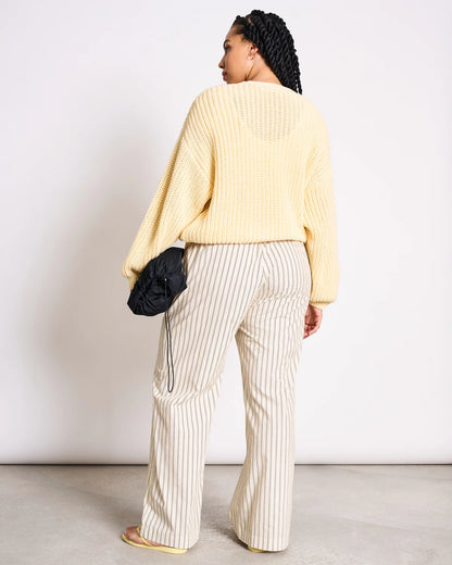 Jan ´n June - Damen Strickjacke "Lena" buttermilk