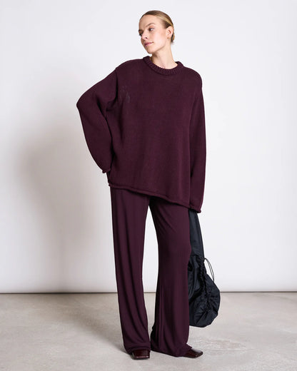 Jan ´n June - Damen Hose "Smilla" weinrot