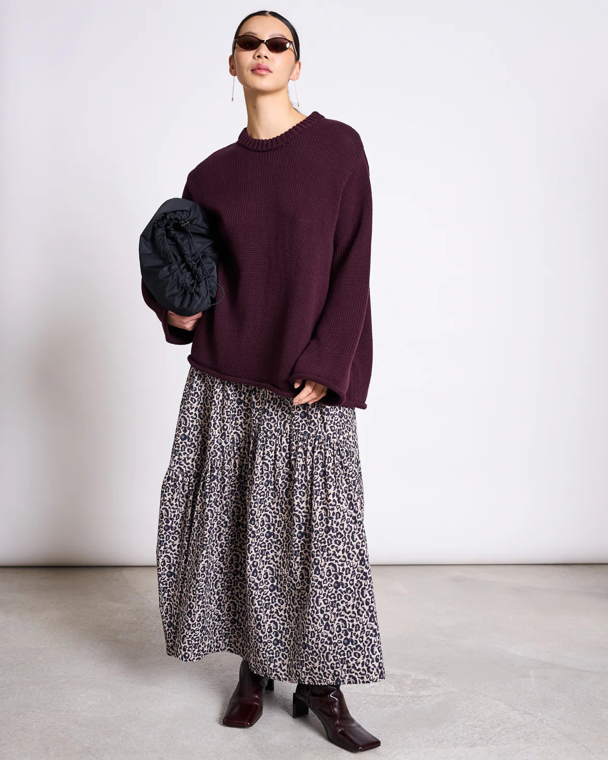 Jan ´n June - Damen Pullover "SONA" weinrot