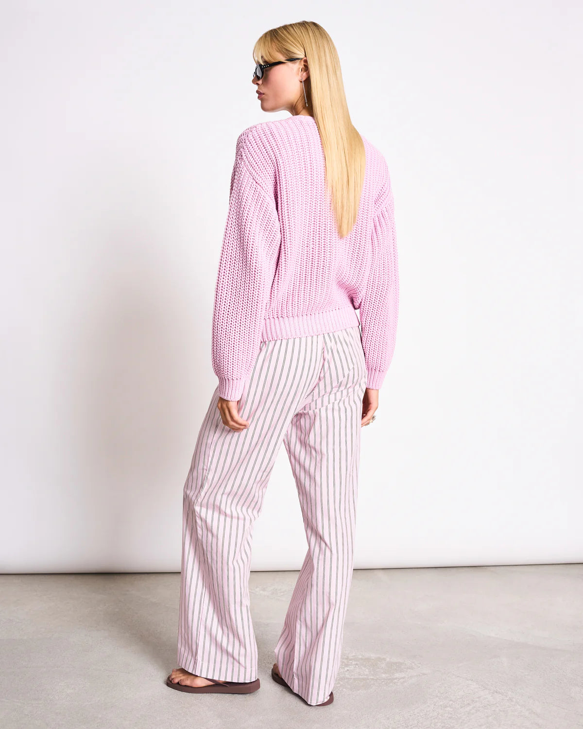 Jan ´n June - Damen Strickjacke "Lena" rosa