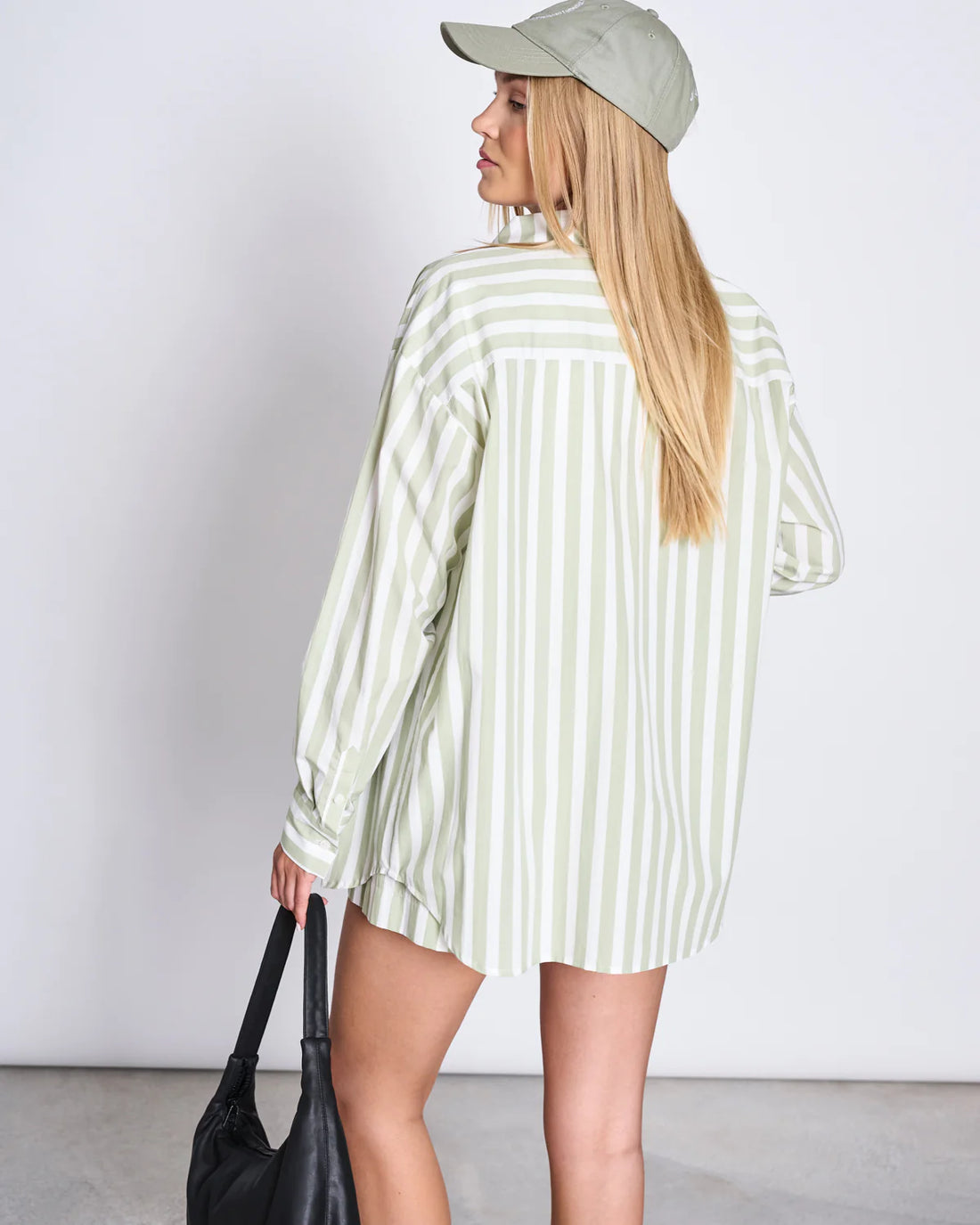 Jan ´n June -  Oversized Bluse Mamro mit Streifen mint