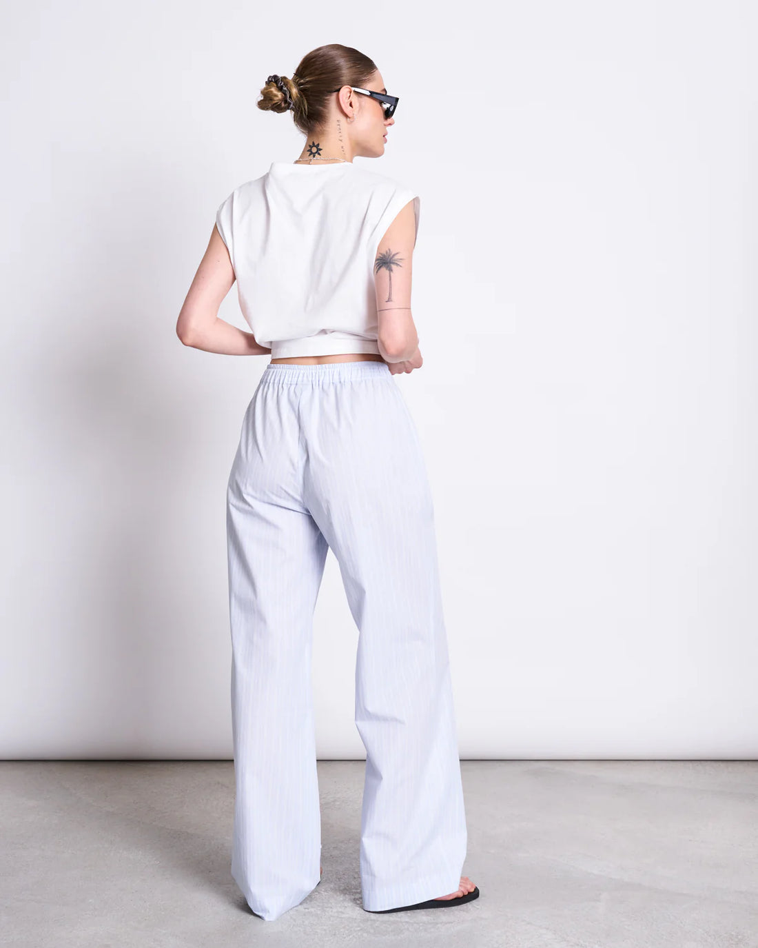 Jan ´n June -  gestreifte Hose Baumwolle (Bio)