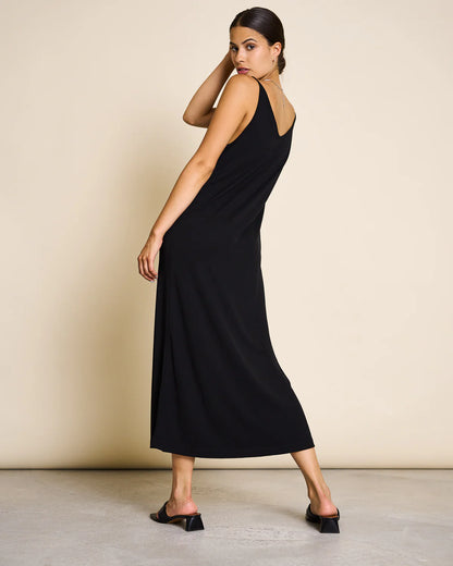Jan ´n June - Triangle Midi Kleid schwarz