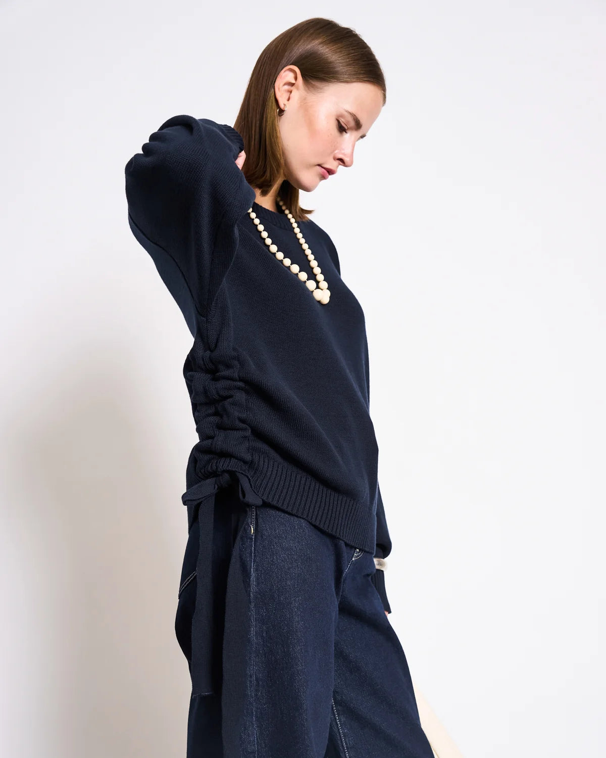 Jan ´n June - Damen Pullover Caper dunkelblau