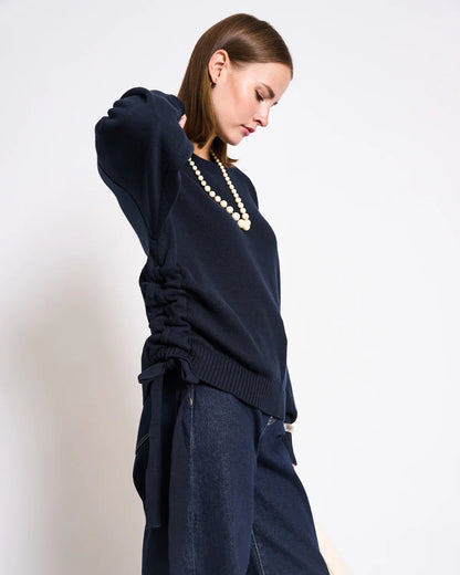 Jan ´n June - Damen Pullover Caper dunkelblau