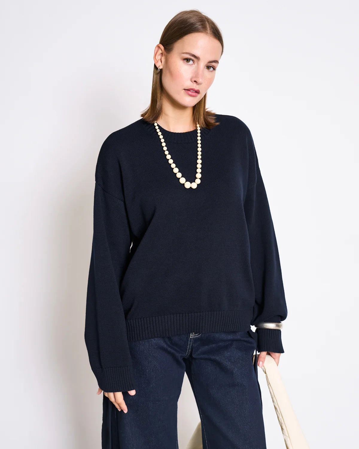 Jan ´n June - Damen Pullover Caper dunkelblau