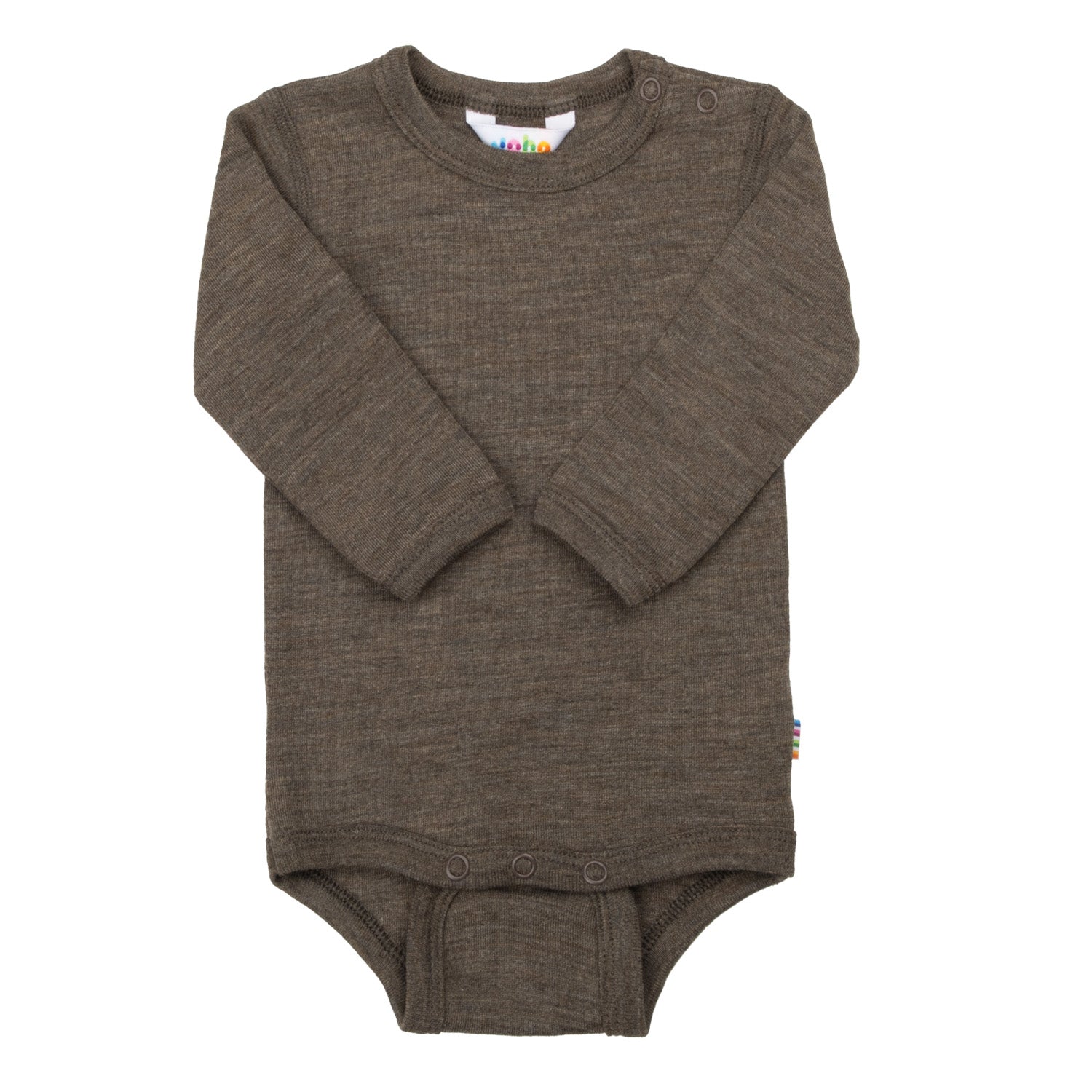 Joha - Baby Body Wolle/ Seide braun - Mädchen und Jungen