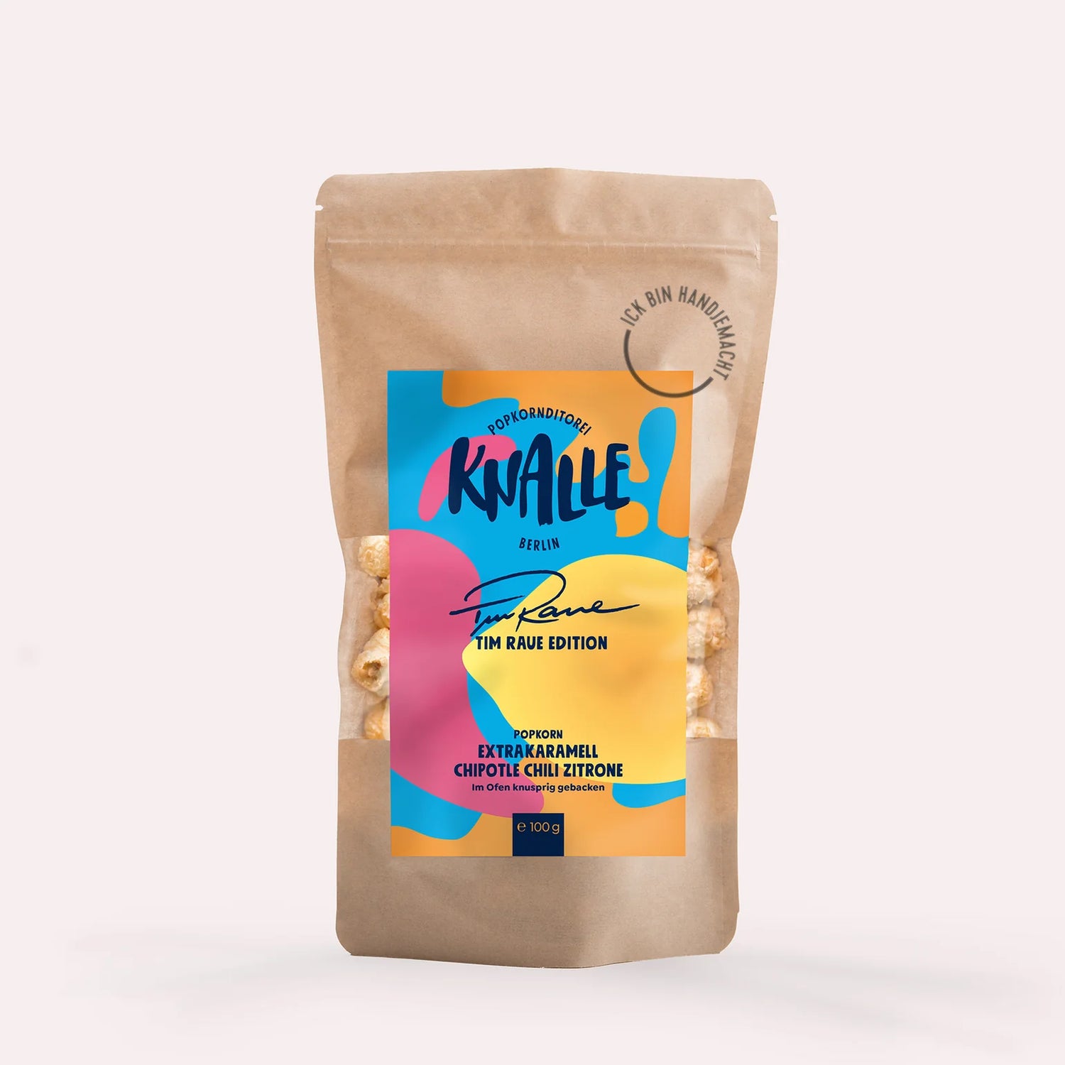 Knalle Berlin - Extrakaramell Chipotle Chili Zitrone Popcorn 100g