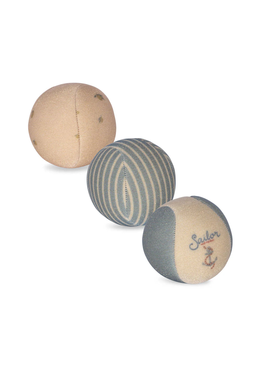 Konges Slojd - Ball 3er Set Zitrone