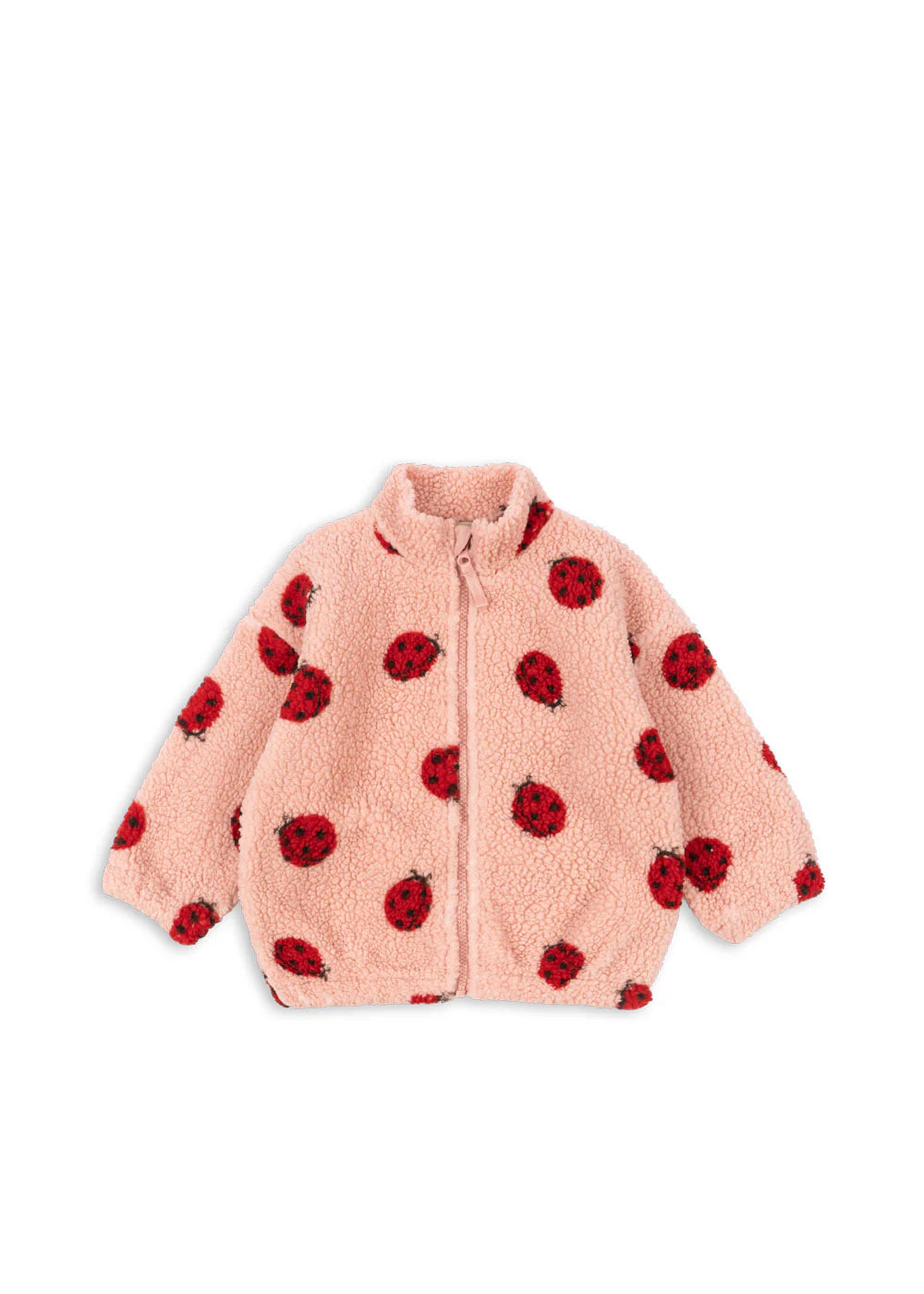 Konges Slojd - Teddyjacke mit Marienkäfer