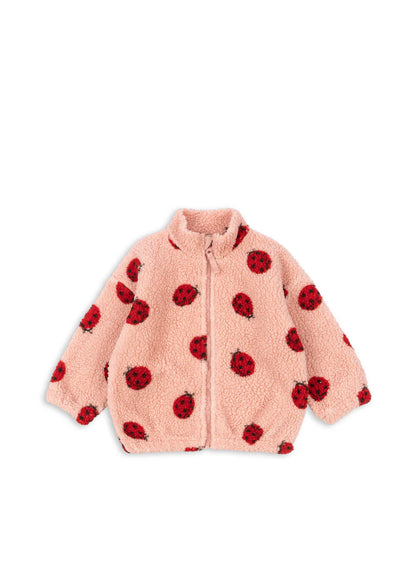 Konges Slojd - Teddyjacke mit Marienkäfer