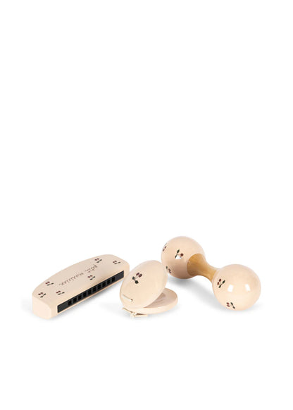 Konges Slojd - Kinder Musikinstrumente Holz - Set Kirschen
