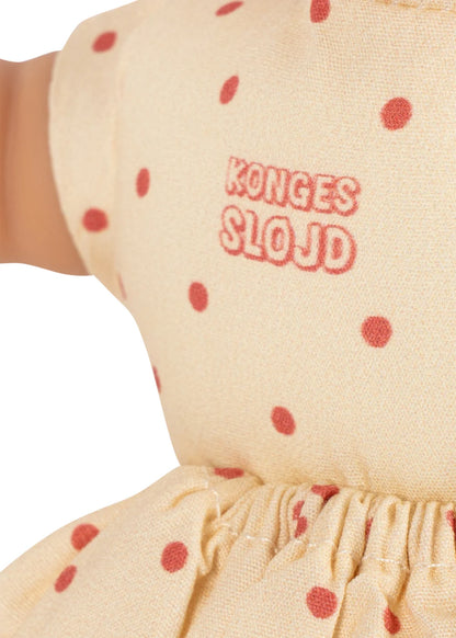 Konges Slojd -  Kleine Babypuppe, Outfit Punkte