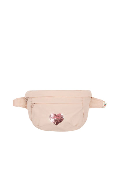 Konges Slojd - Juno Bauchtasche Herz rosa