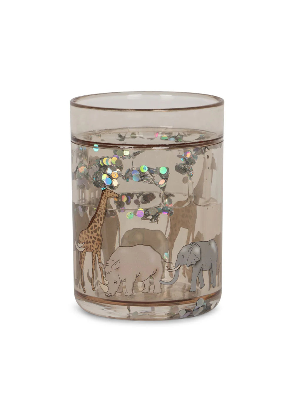 Konges Slojd -  Glitzerbecher Safari 2-er Set