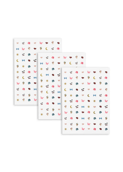 Konges Slojd -  Kinder Nagelsticker Set