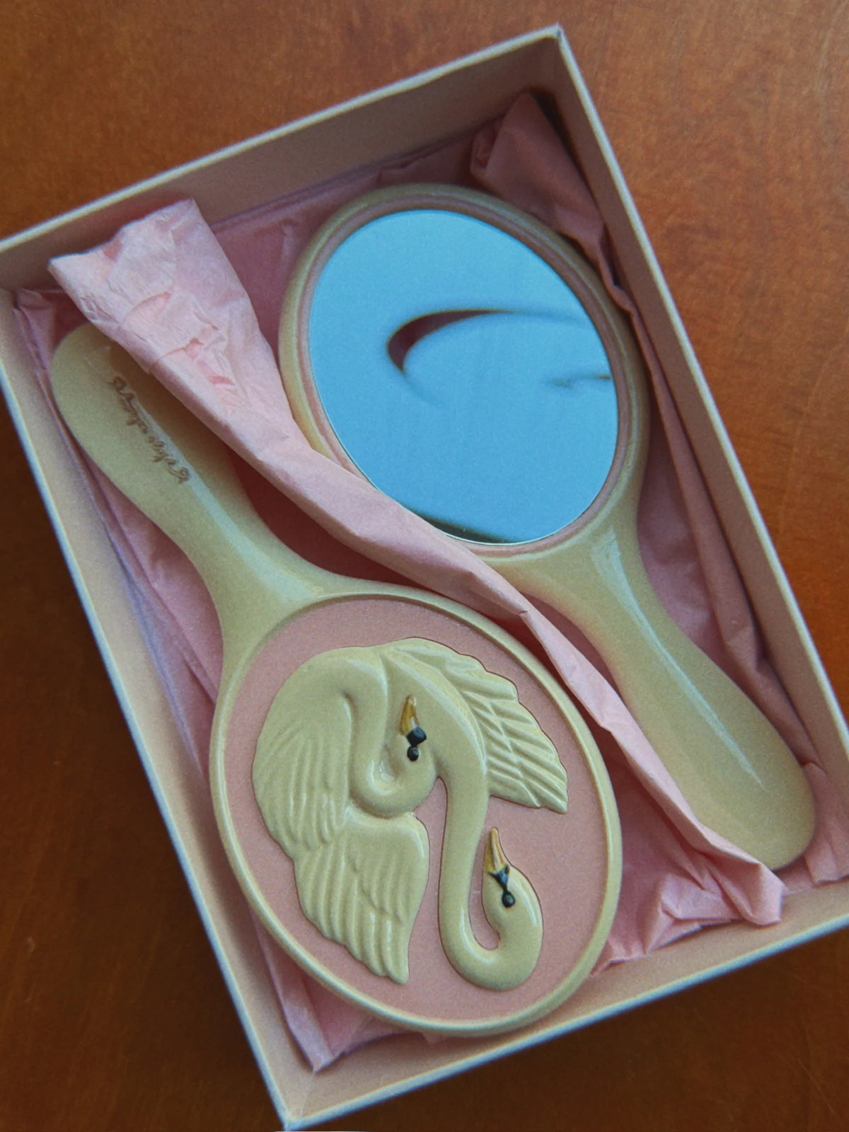 Konges Slojd - Bürsten-Set Schwan