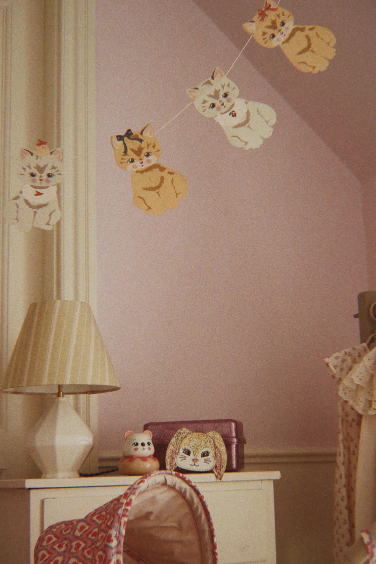 Konges Slojd - Kinder Geldbeutel „Hase“ glitzernd