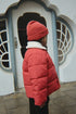 Konges Slojd - Kinder Beanie Avely Baumwolle rot