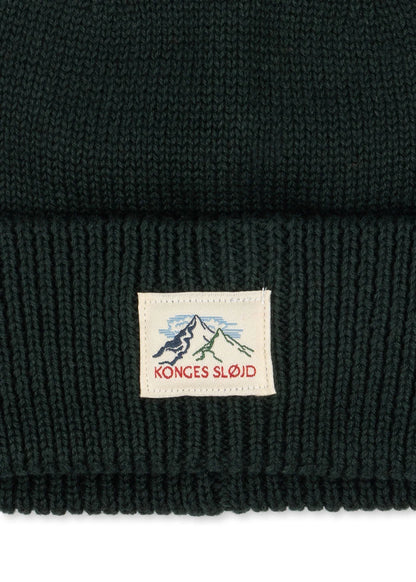 Konges Slojd - Kinder Beanie Avely Baumwolle schwarz