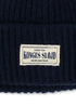 Konges Slojd - Kinder Beanie Basil Wolle blau
