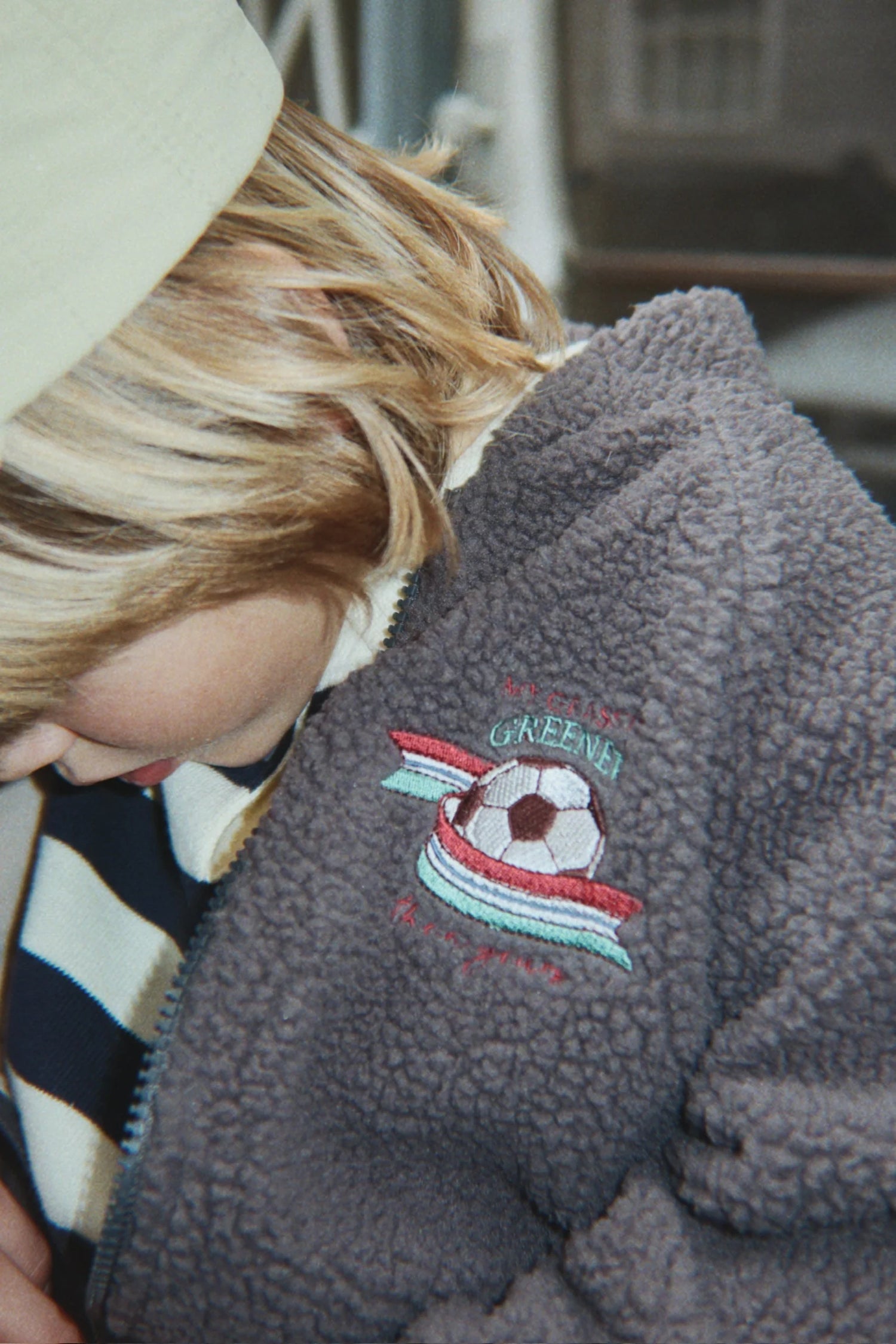 Konges Slojd - Jody Kinder Teddyjacke Kick it