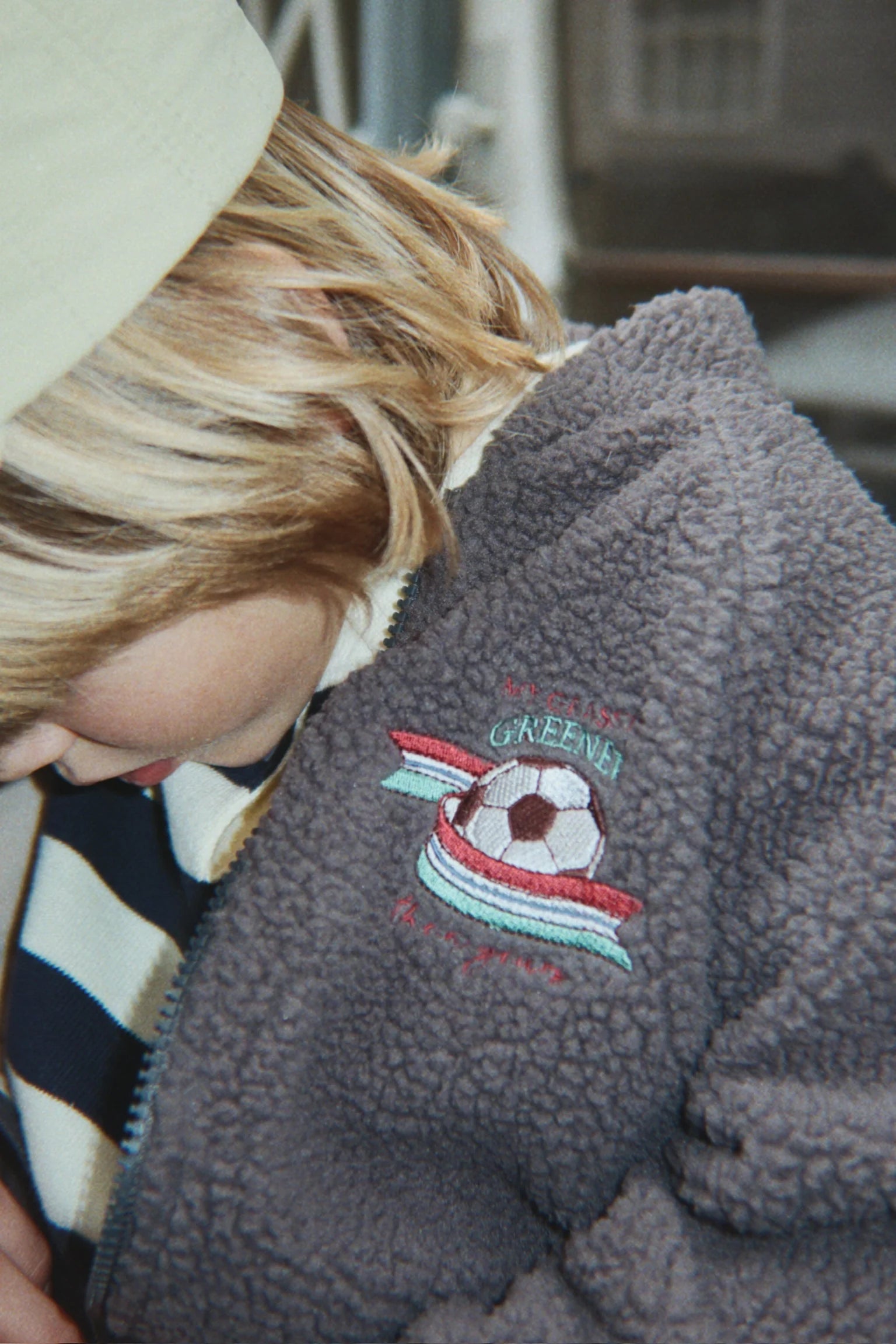 Konges Slojd - Jody Kinder Teddyjacke Kick it