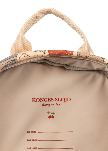 Konges Slojd - Juno Kinder Rucksack Hunde und Katzen