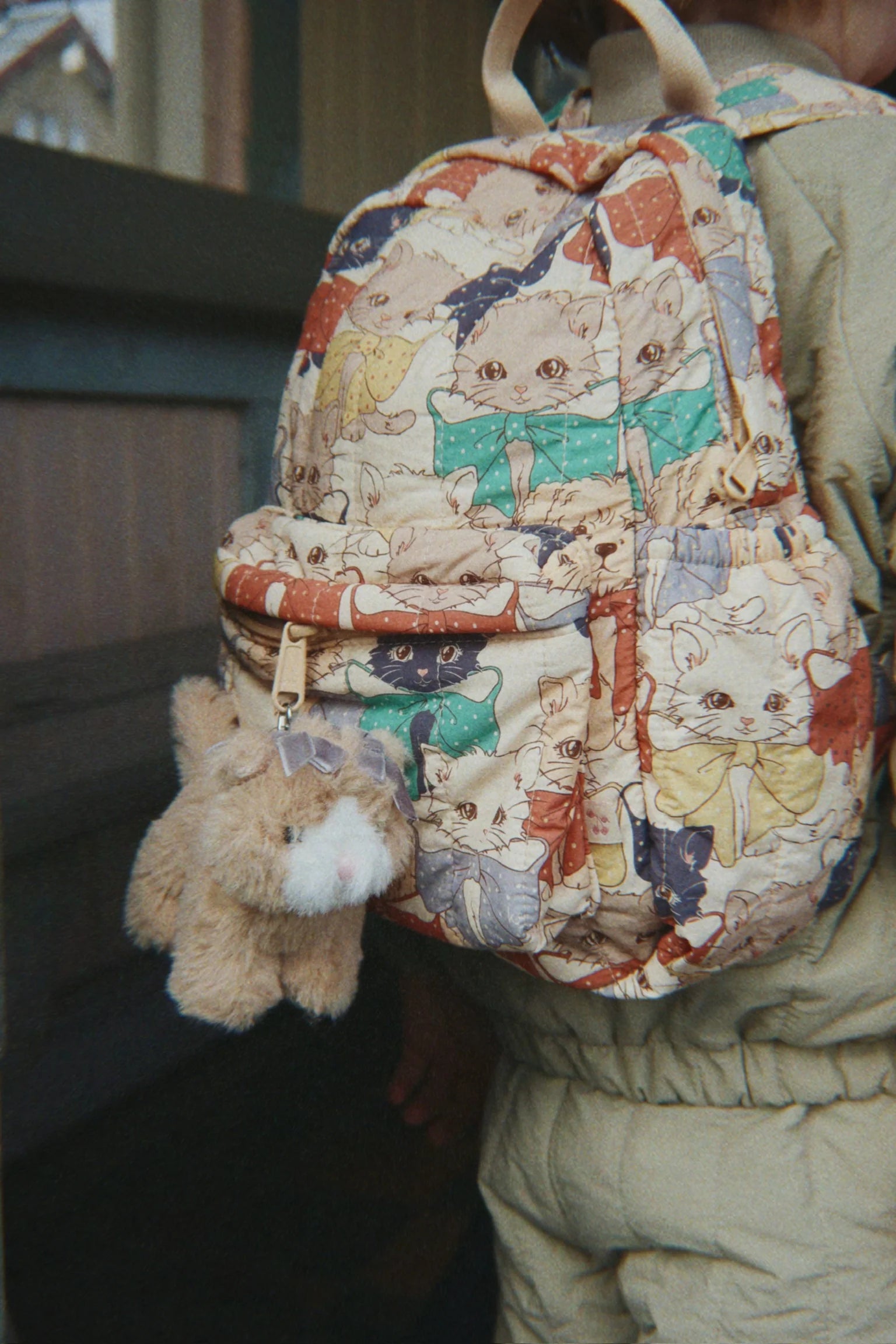Konges Slojd - Juno Kinder Rucksack Hunde und Katzen
