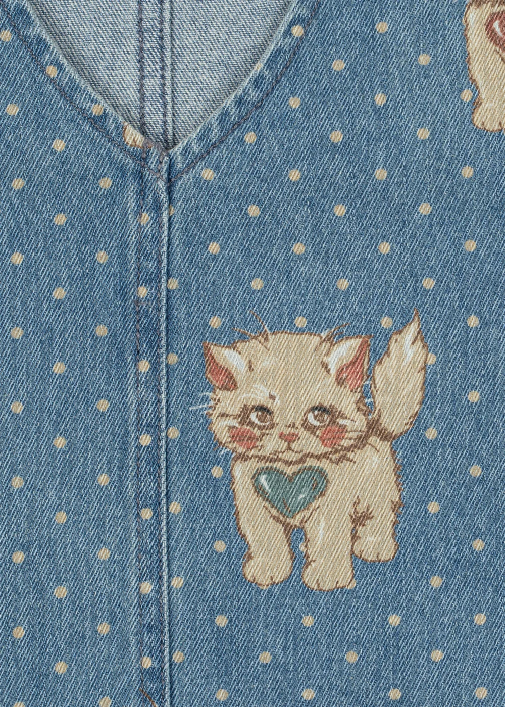 Konges Slojd - Baby Jeanskleid Magot Ciao Miao