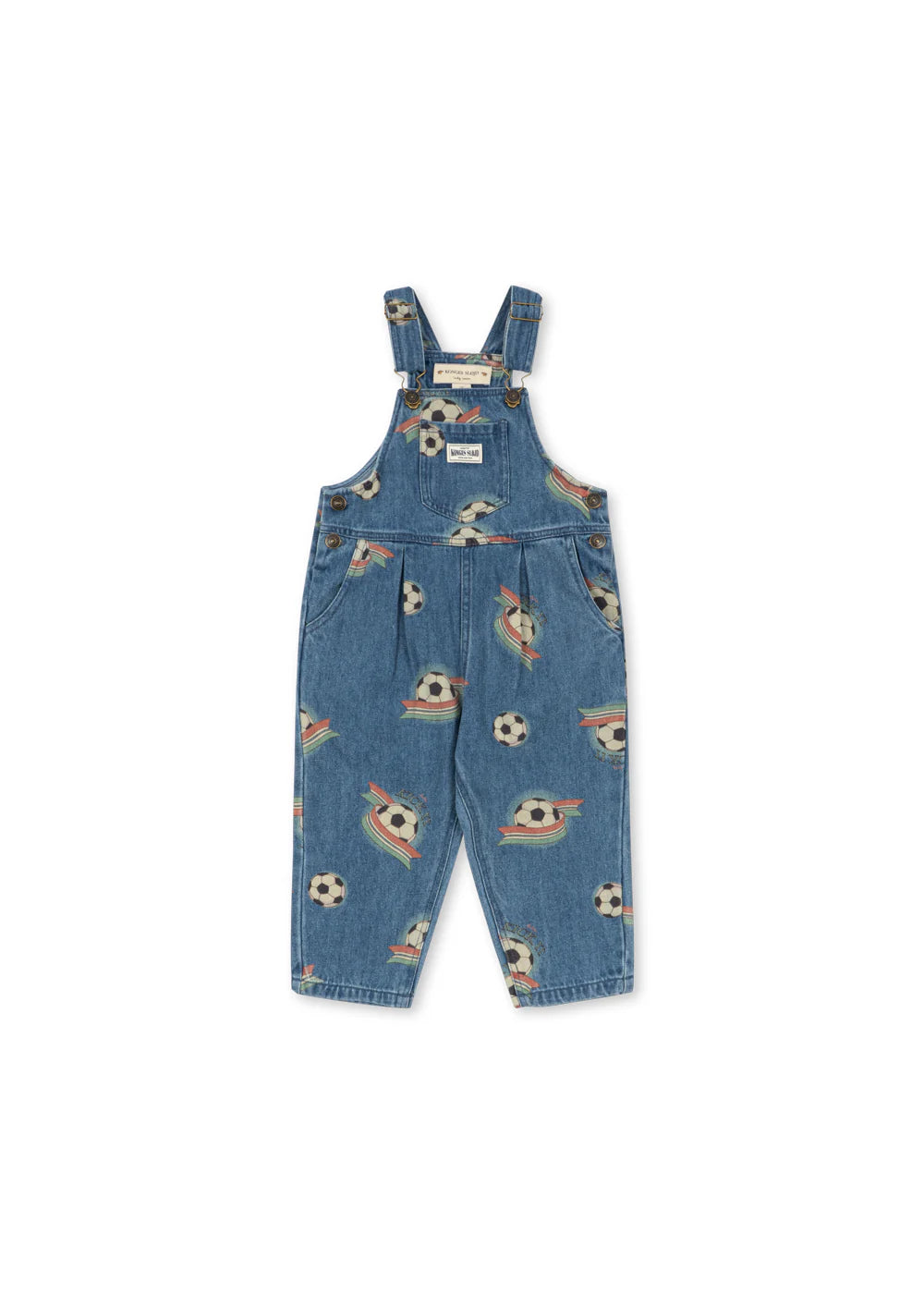 Konges Slojd - Baby Latzhose Bio-Baumwolle "Kick it"