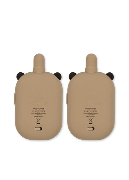 Konges Slojd - Walkie Talki Panda Beige