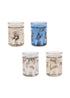 Konges Slojd - 4er Pack Glitzerbecher für Mädchen/Kinder/Jungen in blau/beige