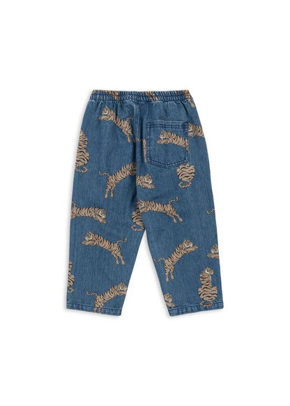 Konges Slojd - Hose Jeans mit Tiger-Print für Kinder