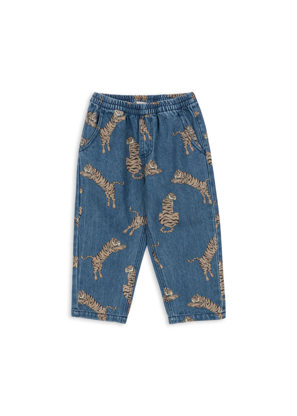 Konges Slojd - Hose Jeans mit Tiger-Print für Kinder