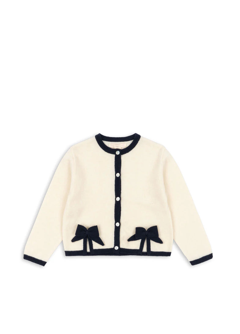 Konges Slojd - Baby / Kinder Strickjacke "Alette" mit Schleifendetails für Mädchen