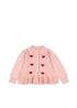 Konges Slojd - Strickjacke für Kinder/Mädchen mit Herzen vorne