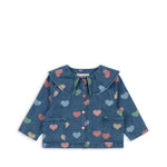 Kongesslojd-denimbluse-magot