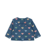Kongesslojd-denimbluse-magot