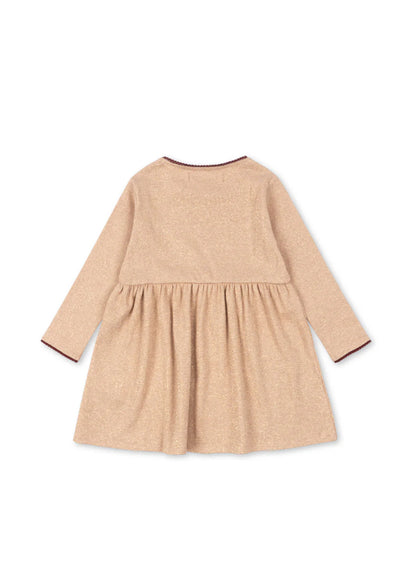 Konges Slojd - Kinder Kleid &quot;Roli” in beige für Mädchen an besonderen Anlässen