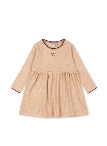 Konges Slojd - Kinder Kleid &quot;Roli” in beige für Mädchen an besonderen Anlässen