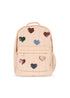 Konges Slojd - Rucksack für Kinder/Mädchen mit Herzen in rosa