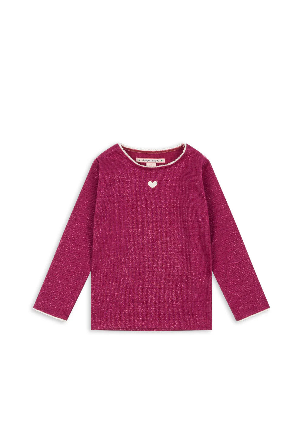 Konges Slojd - Langarmshirt in pink für Kinder/Mädchen