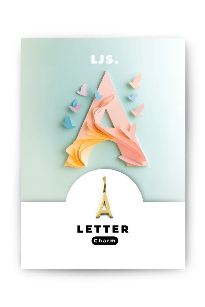 Little Jewellery Story - Buchstabenkette "A", gold