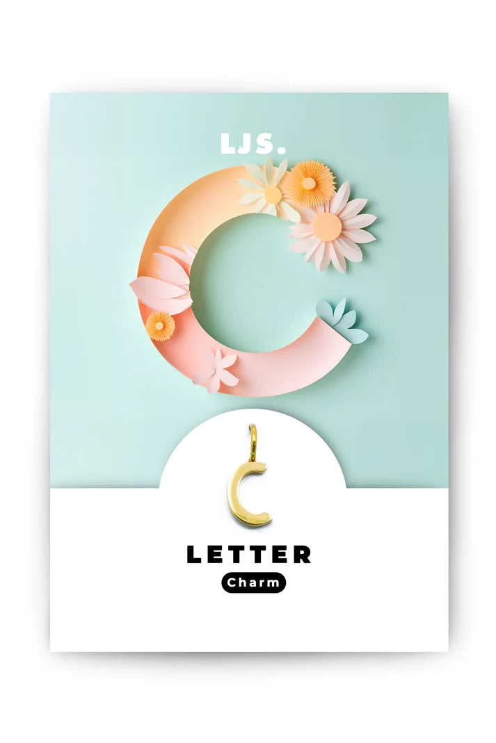 Little Jewellery Story - Buchstabenkette "C", gold