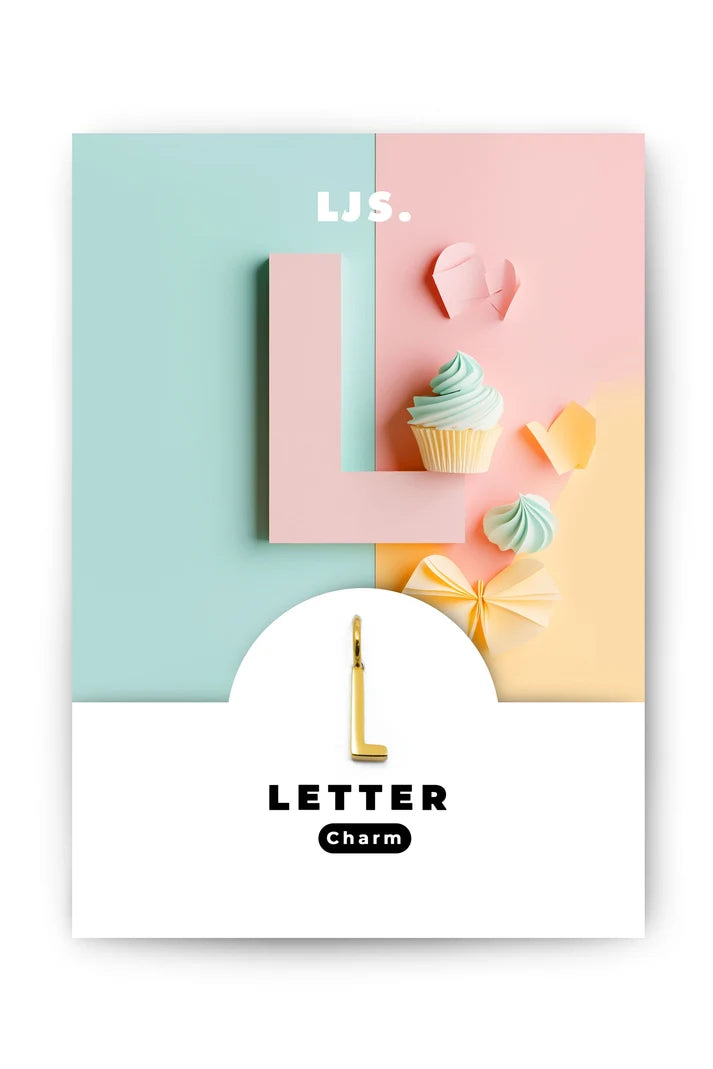Little Jewellery Story - Buchstabenkette "L", gold