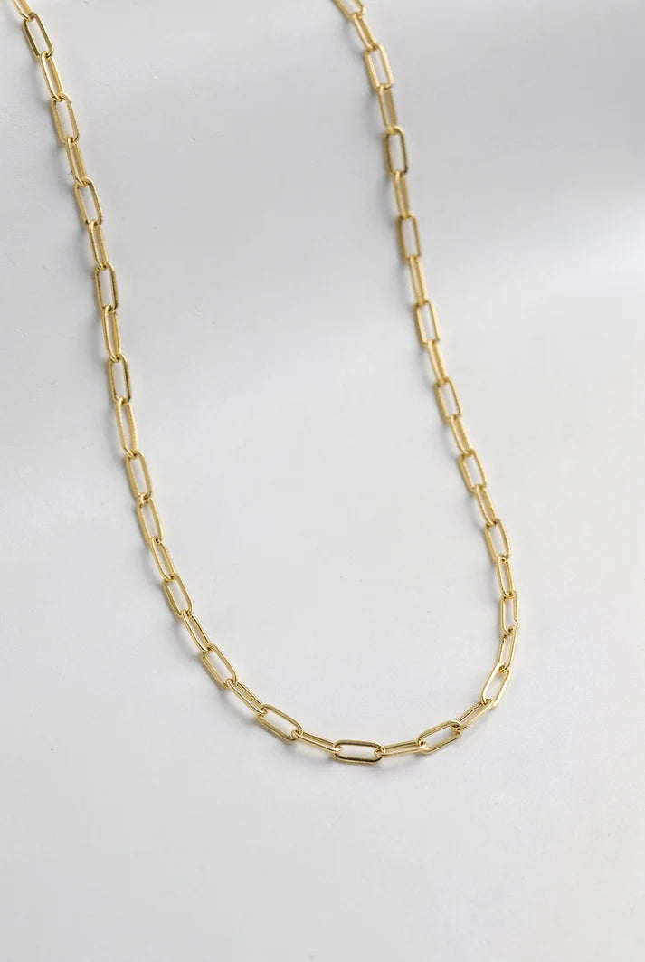 Little Jewellery Story - Basic Halskette LINK, gold